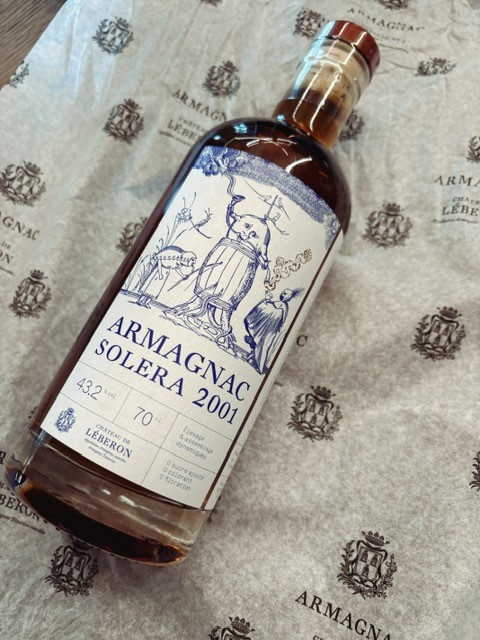 Château de Leberon ARMAGNAC SOLERA 2001 0.7l. vol. 43.20